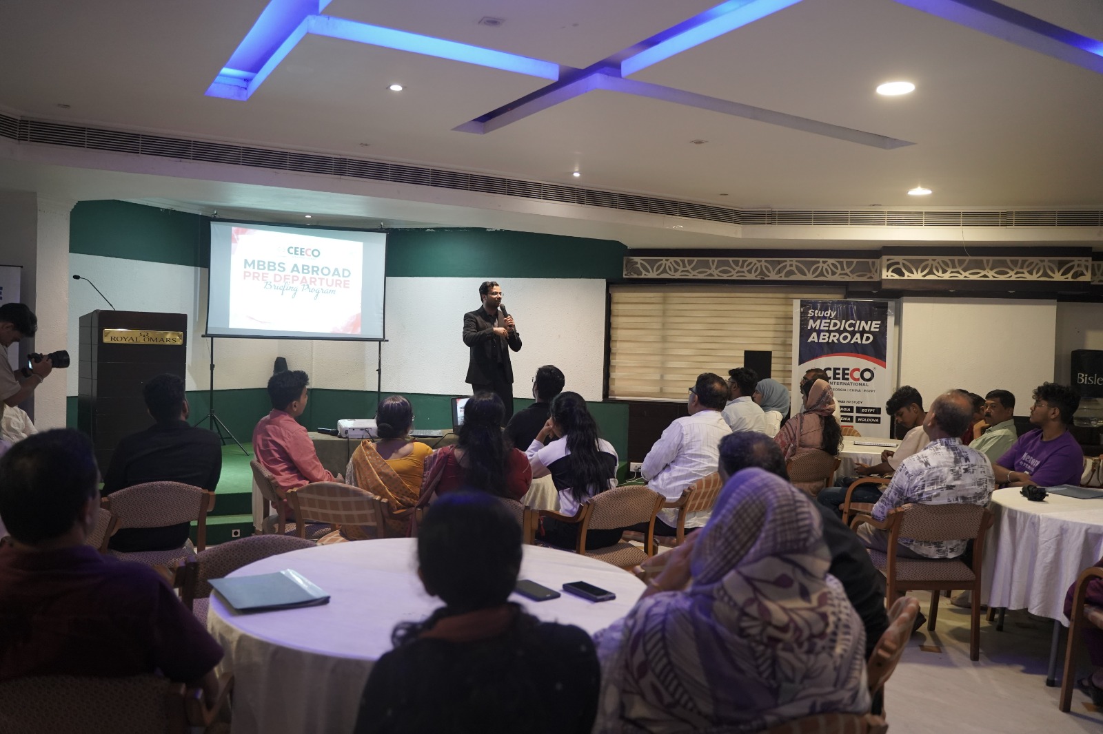 Pre-departure briefing at kannur