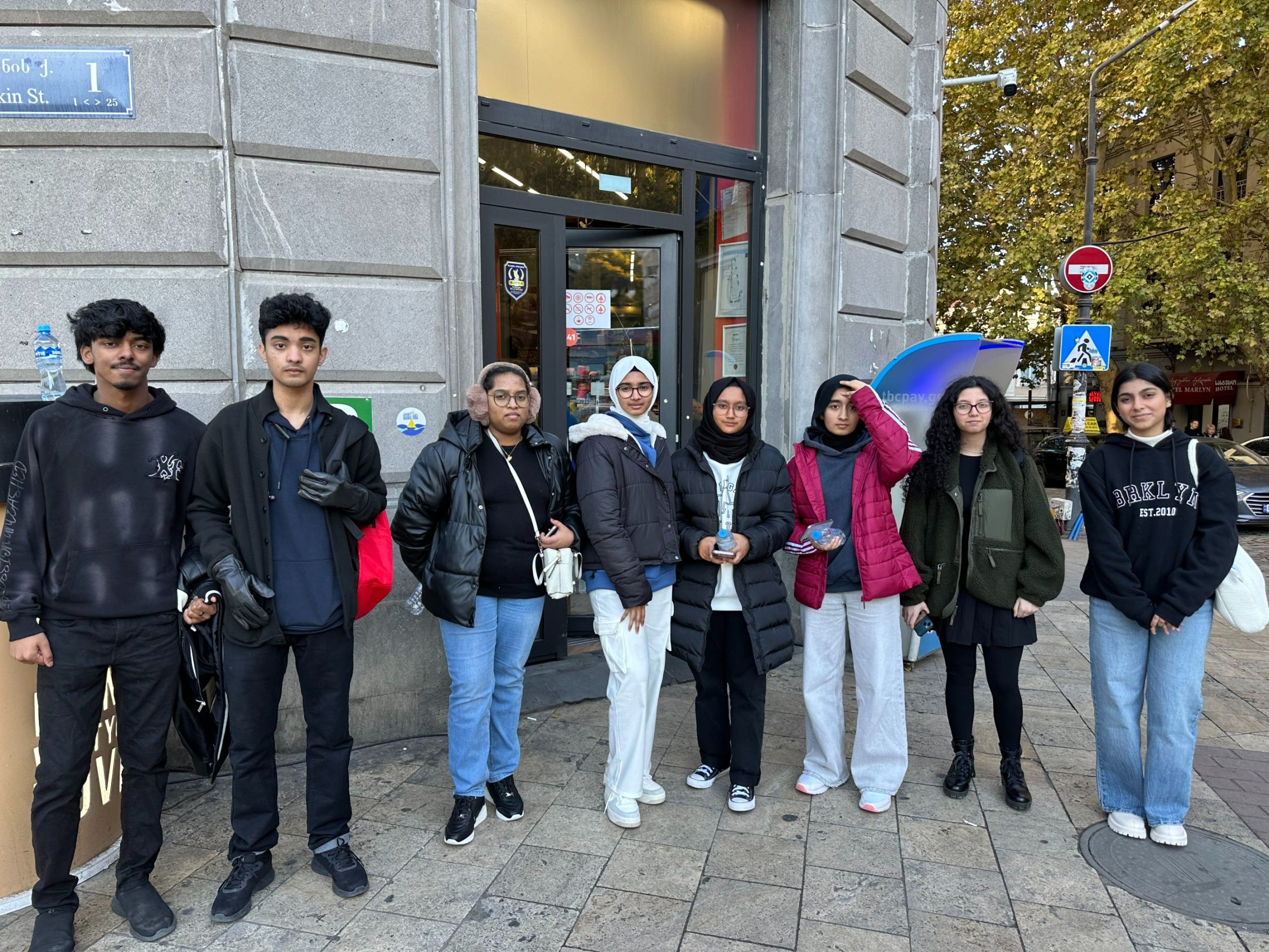 Dubai Students Arrive in Georgia
